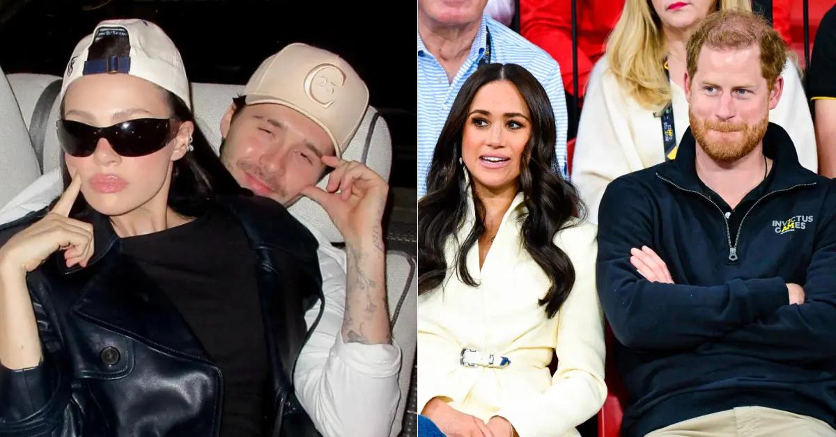 victoria david beckham awkward brooklyn nicola meghan prince harry