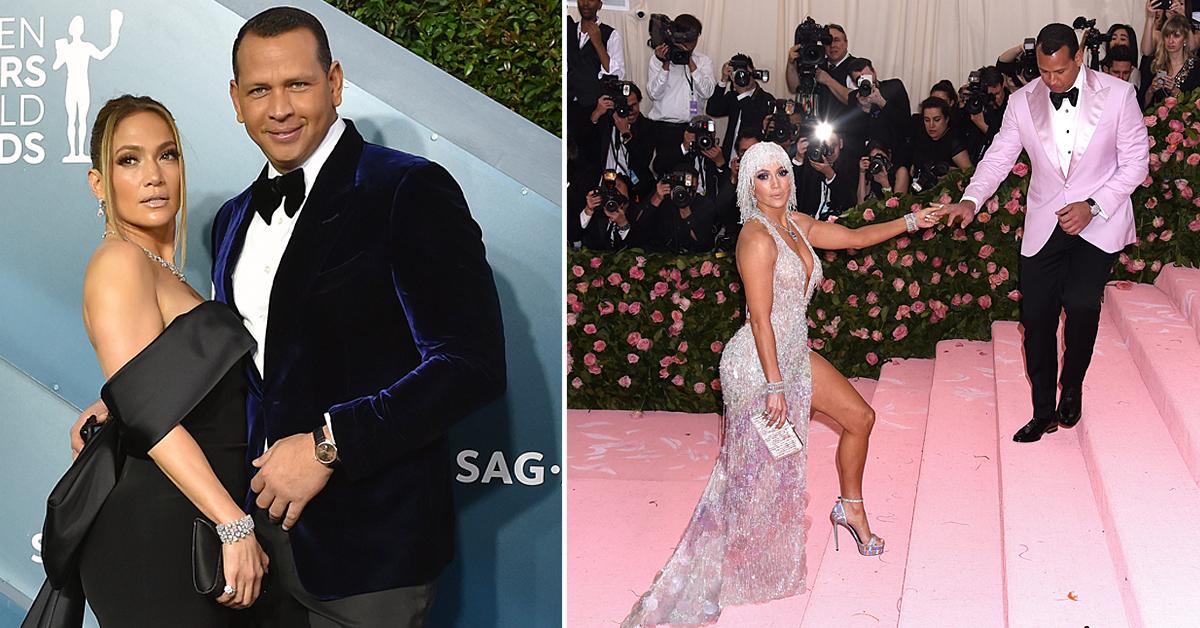 A Look Back At Jennifer Lopez & Alex Rodriguez's Best Red Carpet Moments  Together