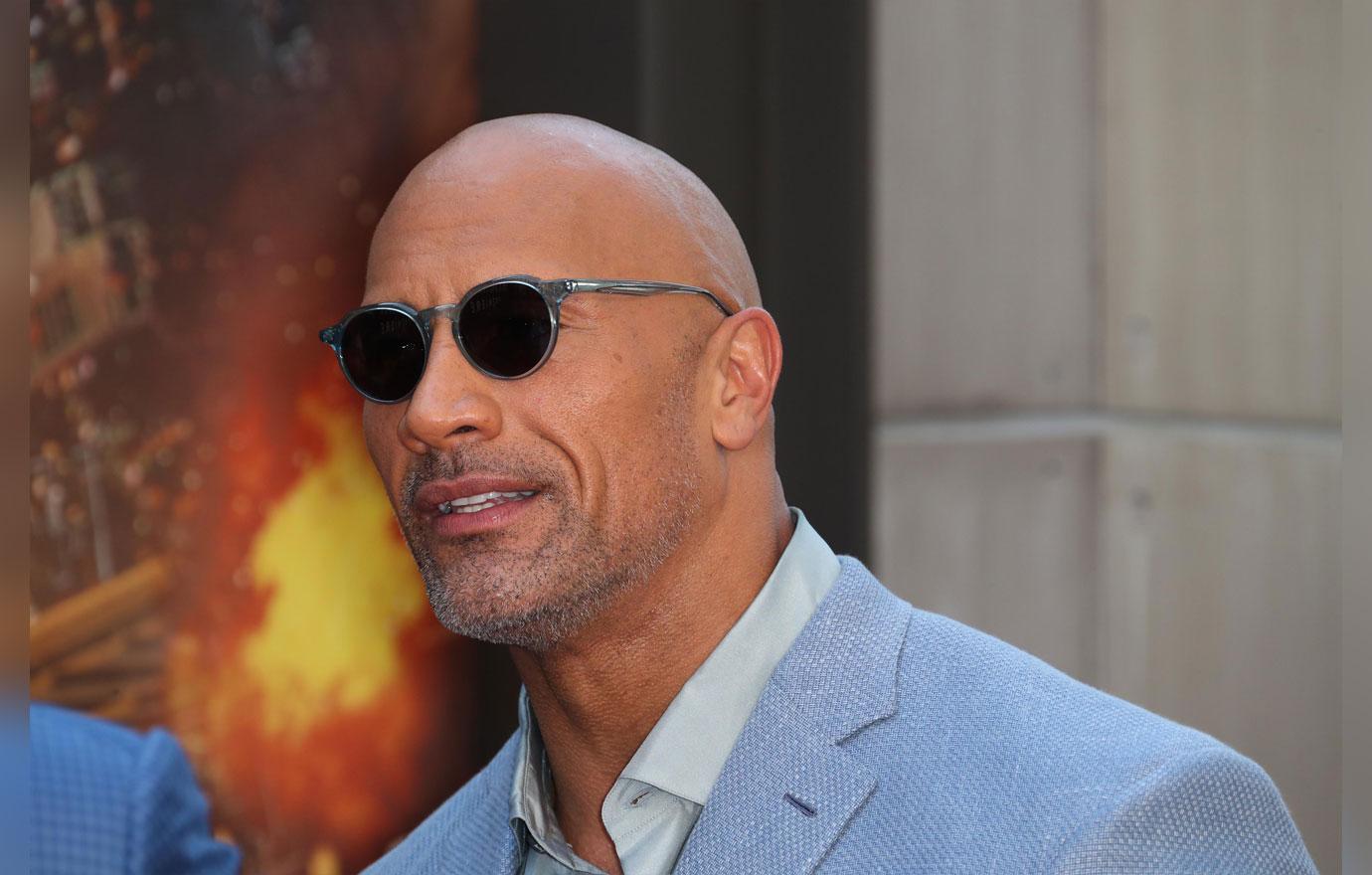 Dwayne johnson skyscraper premiere without girlfriend 6