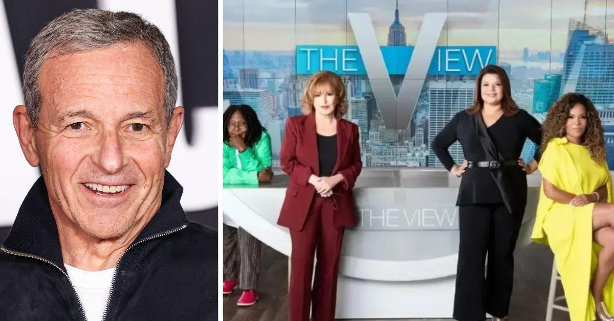 Composite photo of Bob Iger and the View