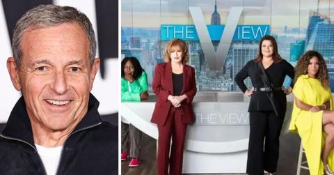 Composite photo of Bob Iger and the View