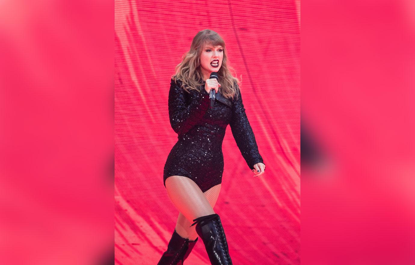 Taylor swift black sequined bodysuit reputation tour 6