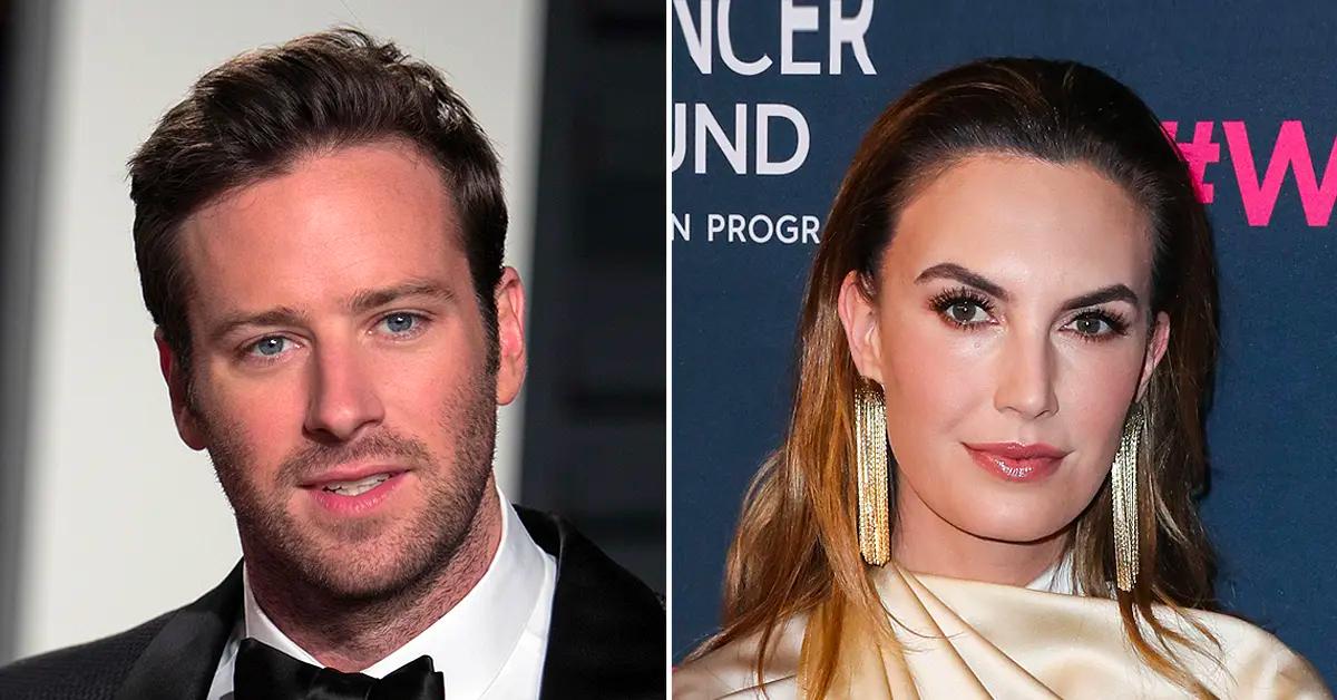 armie hammer elizabeth chambers settle divorce  years