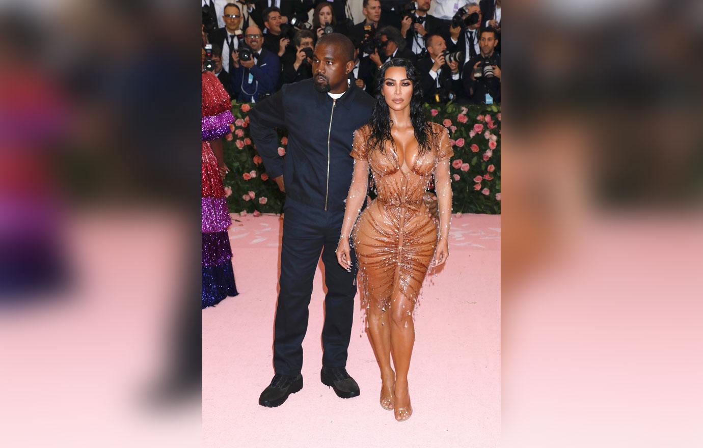 Kim Kardashian And Kanye West Met Gala Haircut