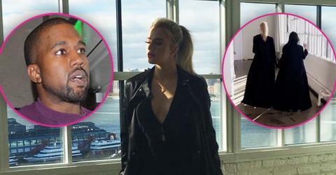 Khloe kardashian snapchats kanye west suffers nervous breakdown