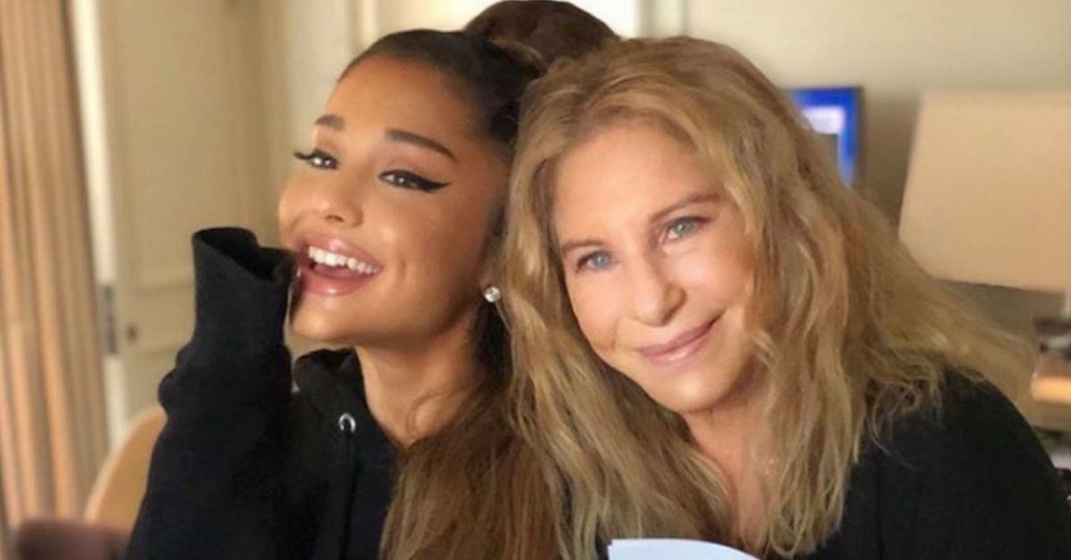 Photo of Barbra Streisand and Ariana Grande