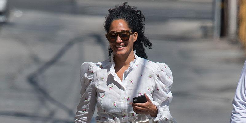 Tracee ellis ross two outfits jimmy kimmel live main