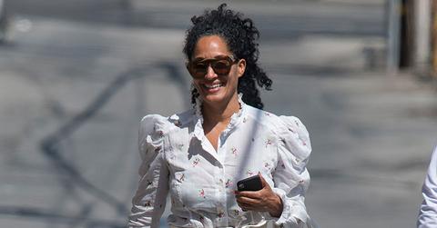 Tracee ellis ross two outfits jimmy kimmel live main
