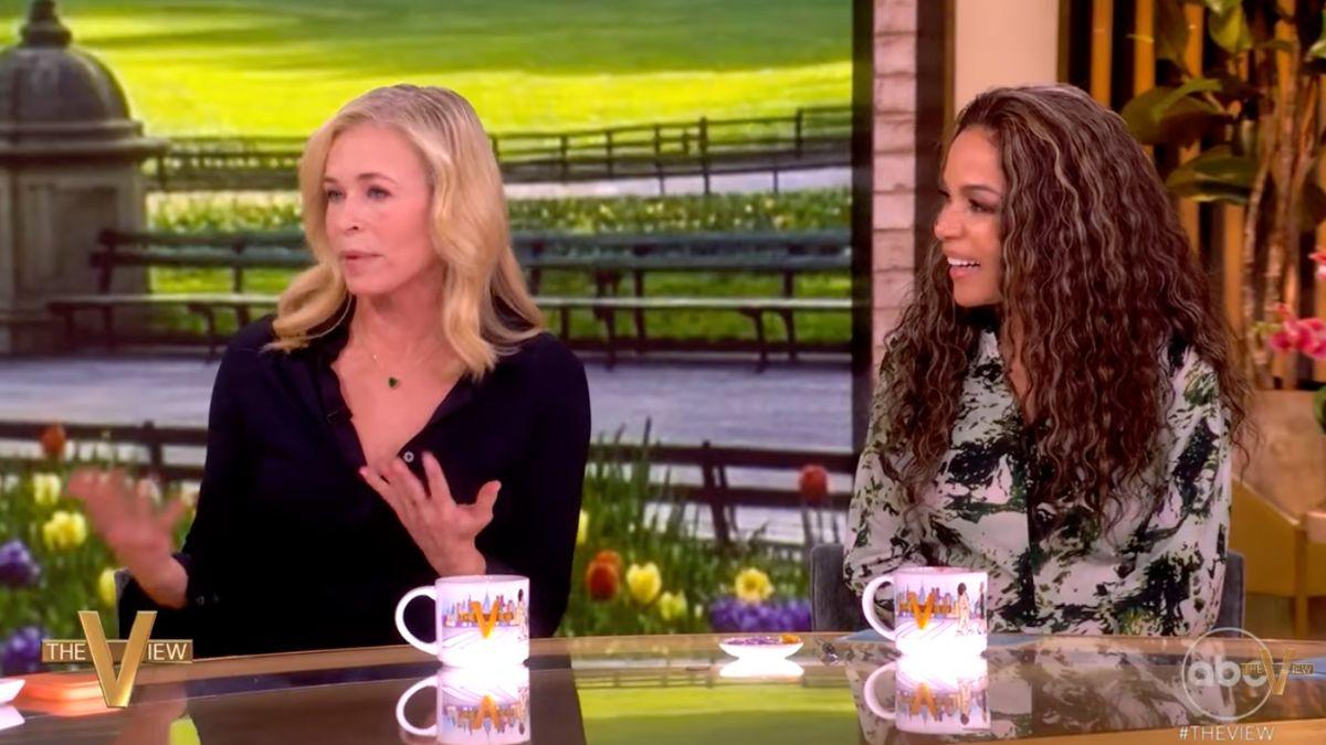 Photo of Chelsea Handler joked she found 'unpasteurized b----- milk' in the fridge of RFK Jr.'s old home. 