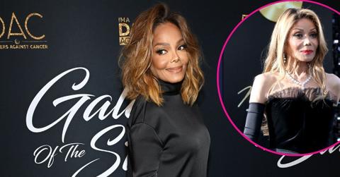 image of janet Jackson, inset of la toya Jackson