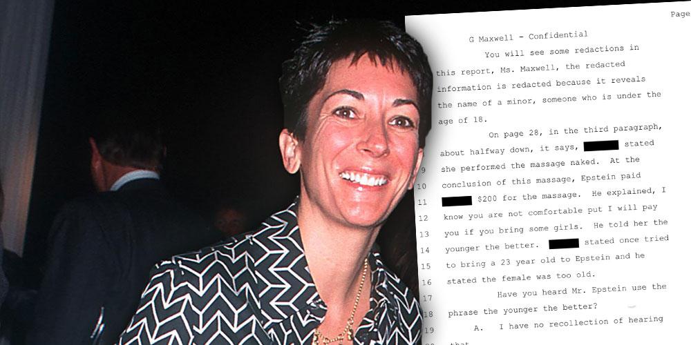 Ghislaine Maxwell Took Topless Pics Of Epstein Victims, Says Staffer