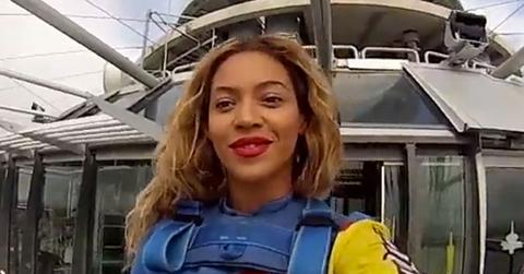 Beyonce bungee jumping new zealand