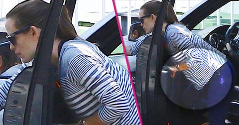 jennifer garner baby bump