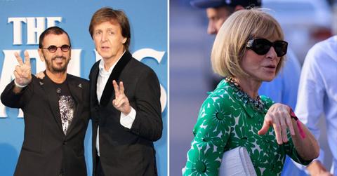 paul ringo beatles snub anna wintour paris fashion show