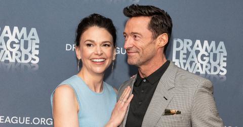 Photo of Hugh Jackman and Sutton Foster.