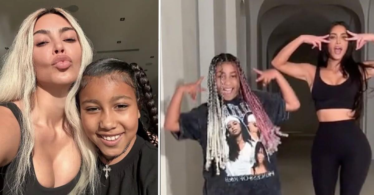 Kim Kardashian & North West Do TikTok Dance Together: Watch