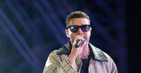Photo of Justin Timberlake.