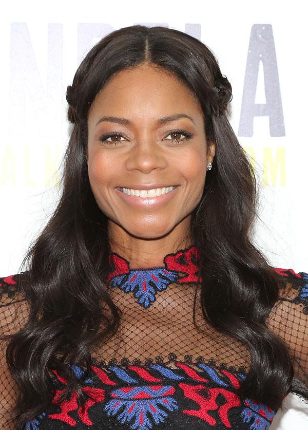 Sexy Strand Saturdays: Try Naomie Harris' Side Cornrows And Loose Waves