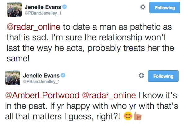 Jenelle amber twitter feud