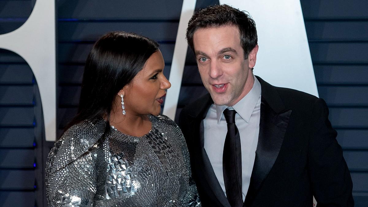 Photo of Mindy Kaling and B.J. Novak