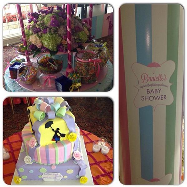 Danielle jonas baby shower