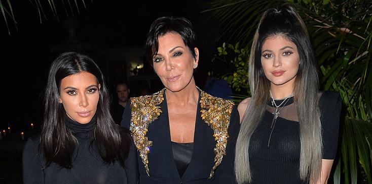 Kim Kardashian, Kris Jenner, and Kylie Jenner inside French Montana&#8217;s 30th Birthday Party Powered by Ciroc Pineapple