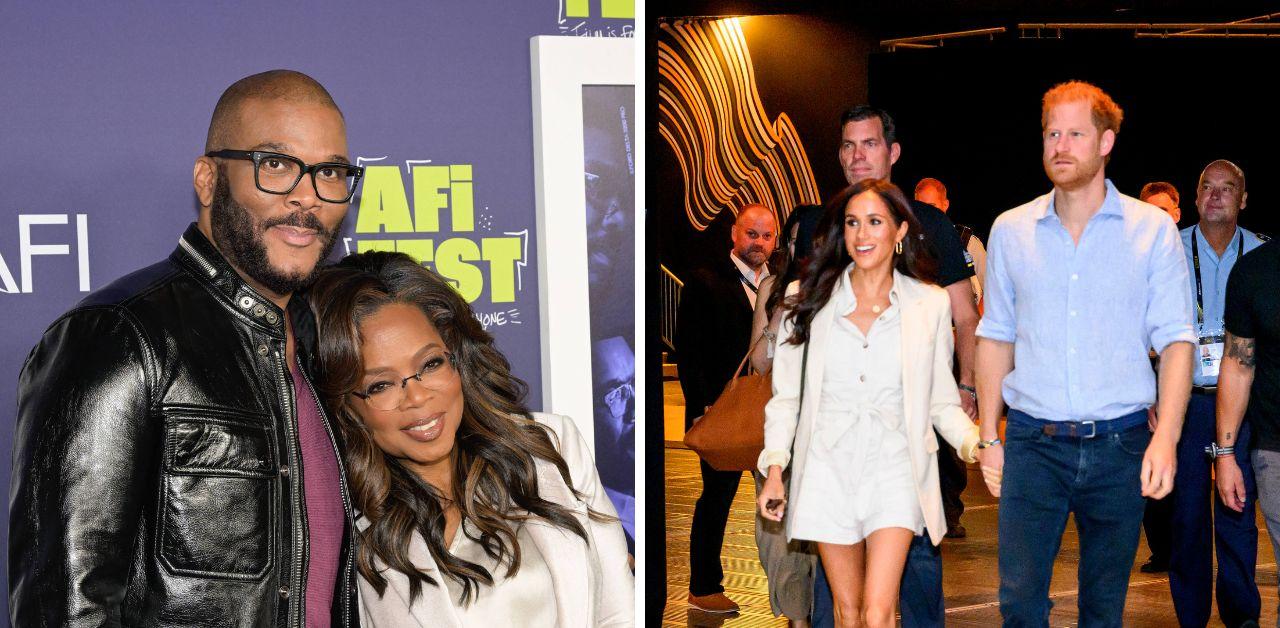 Tyler Perry Says Meghan Markle Treated Him 'Like A Therapist'