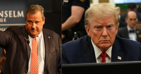 chris christie pokes fun donald trump