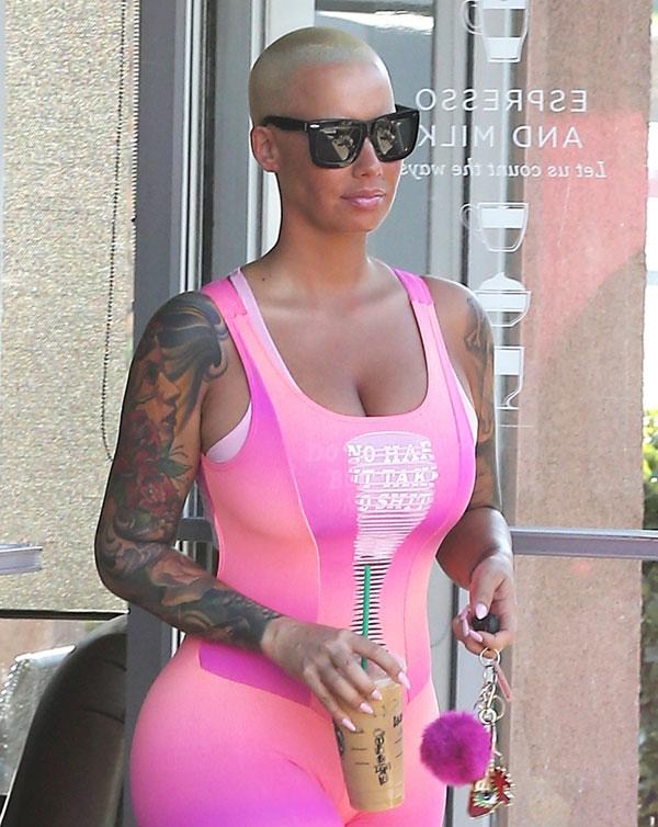 amber rose kanye west feud