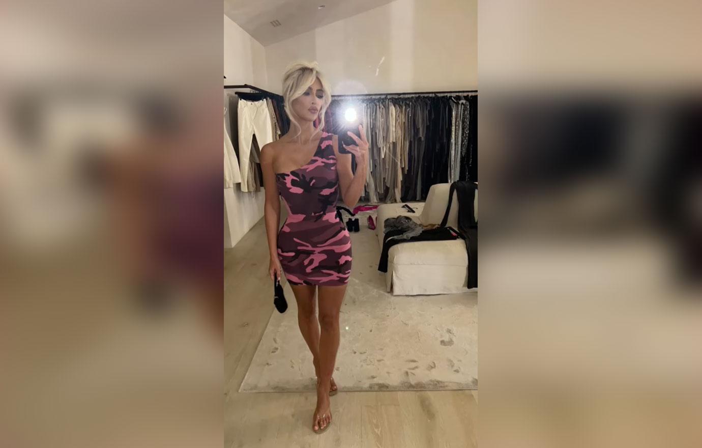 kim kardashian newly single barbiecore aesthetic instagram