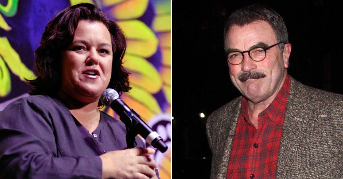 Photo of Rosie O'Donnell recounted an interview with actor Tom Selleck in 1999.