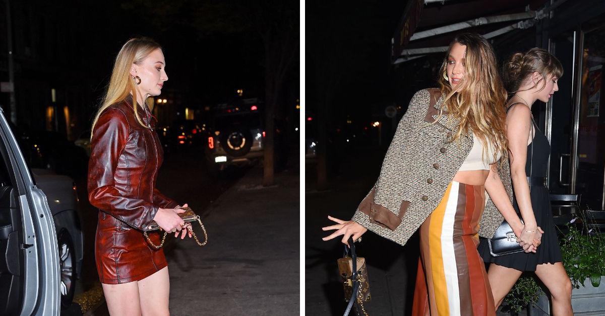 Sophie Turner Takes Louis Vuitton Boots to Dinner with Taylor Swift –  Footwear News