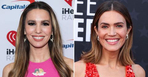 Split image of Christy Carlson Romano and Mandy Moore