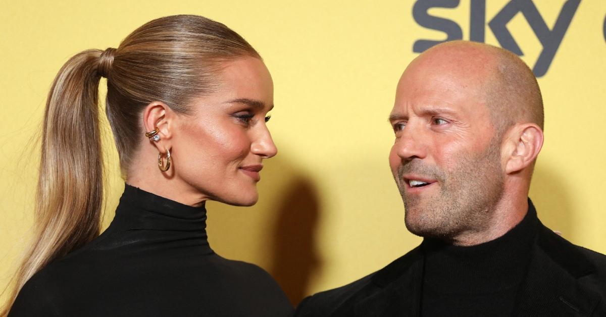 Photo of Rosie Huntington-Whiteley and Jason Statham