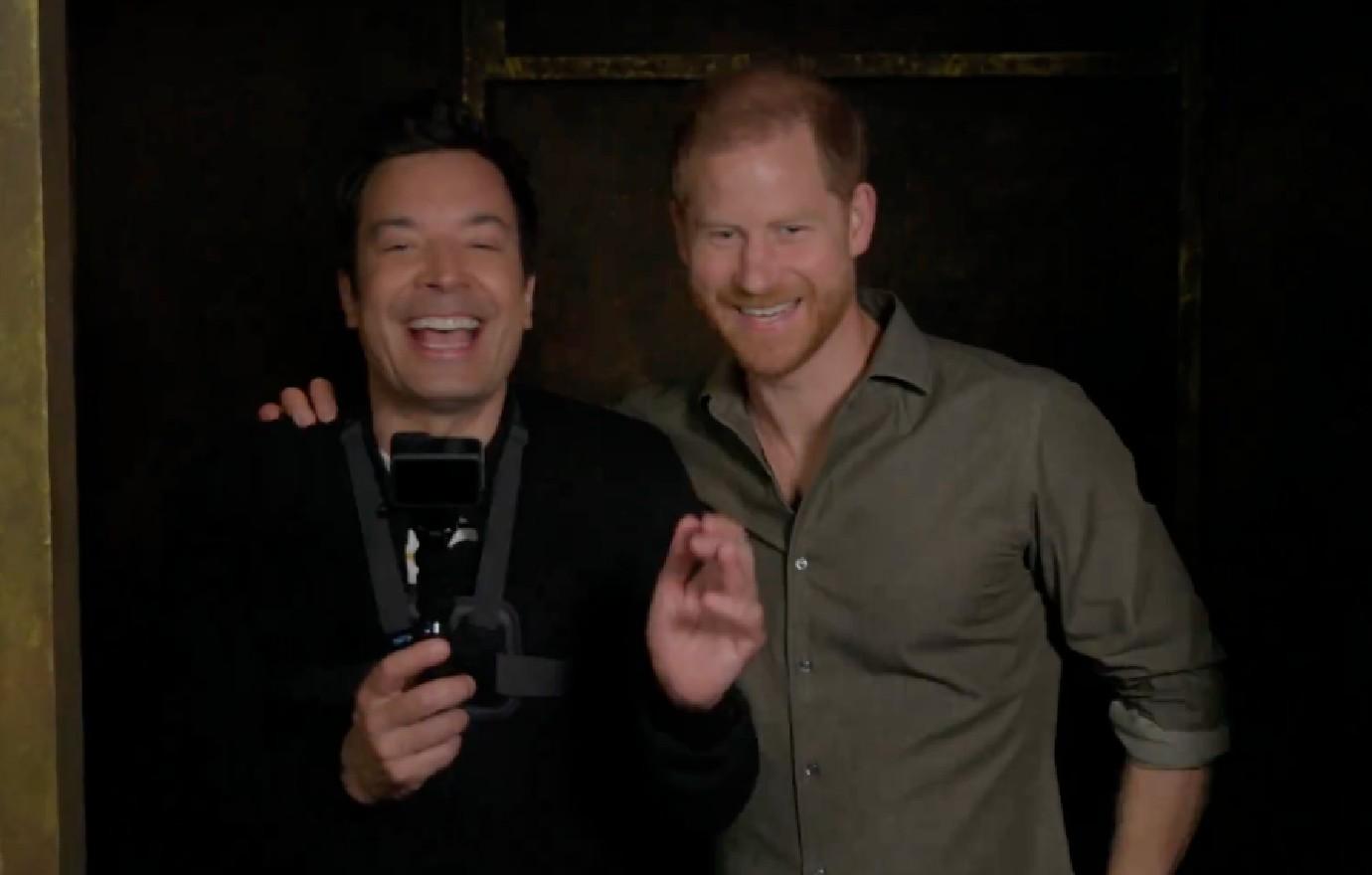 prince harry f bomb silly halloween jimmy fallon tonight show watch