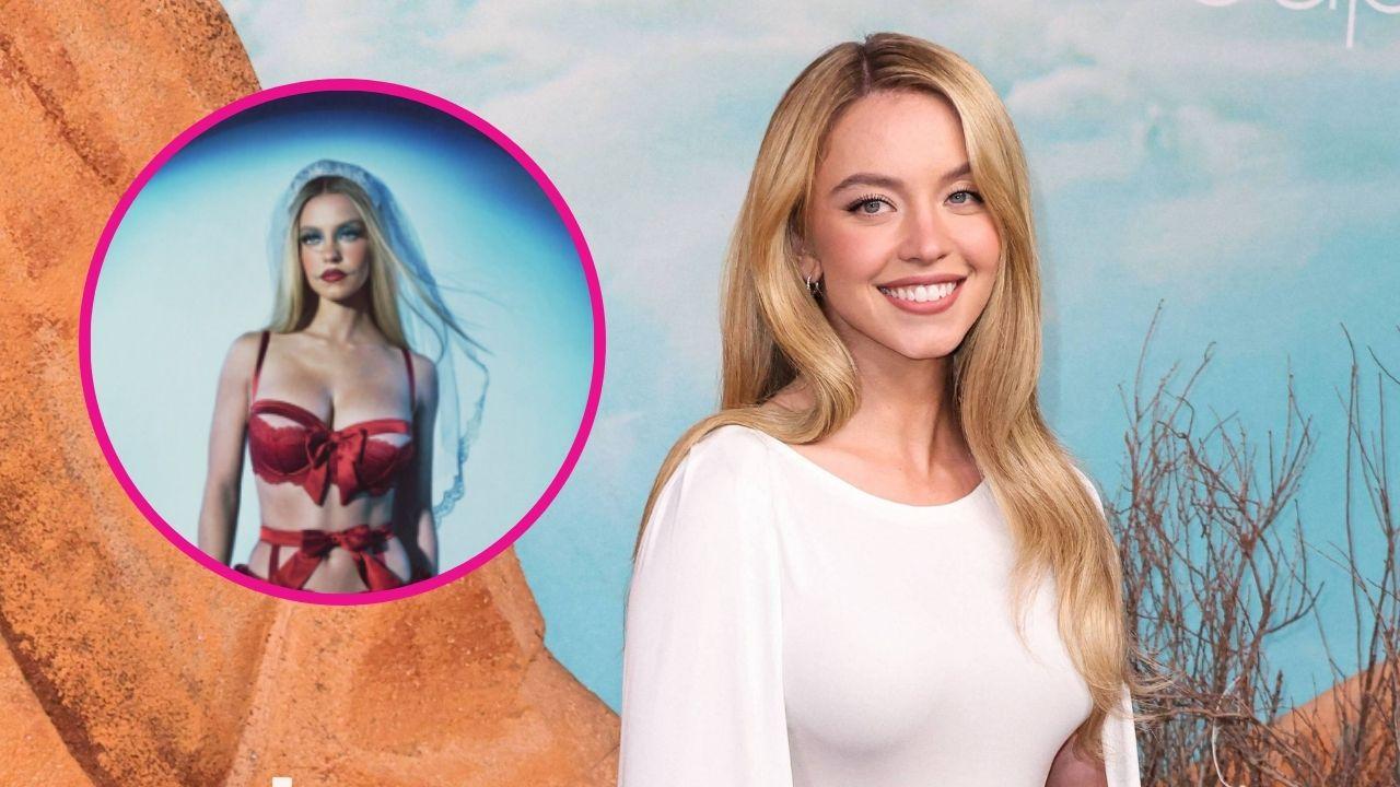 Image of Sydney Sweeney announced her lingerie company's 2026 holiday collection.