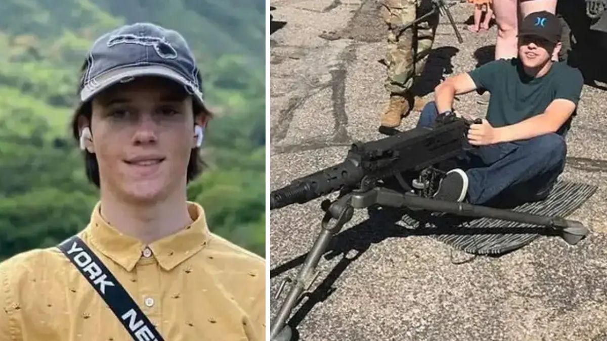 image of Tyler Robinson confessed to killing Charlie Kirk in a letter to his roommate (left).