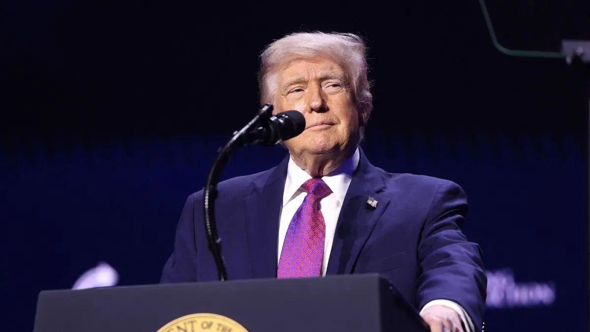 image of The president revealed he would be attending via social media last month.