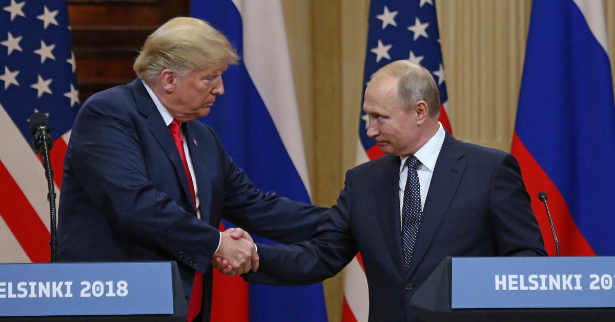 Image of Donald Trump is meeting with Vladimir Putin in Alaska on Friday, August 15.