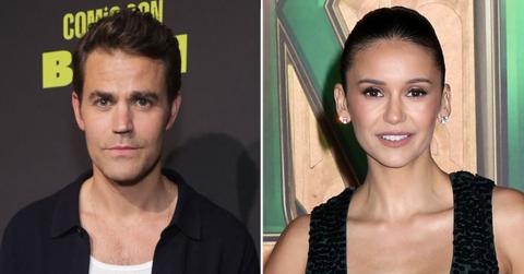 Photo of Paul Wesley and Nina Dobrev