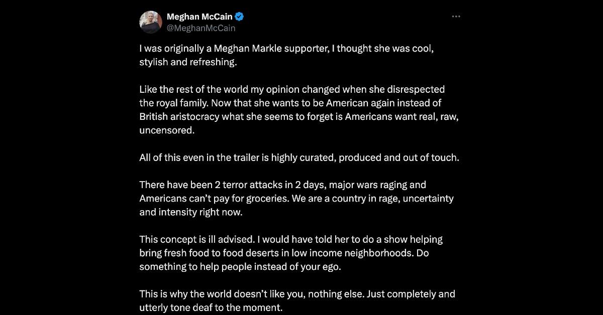 meghan mccain tweet