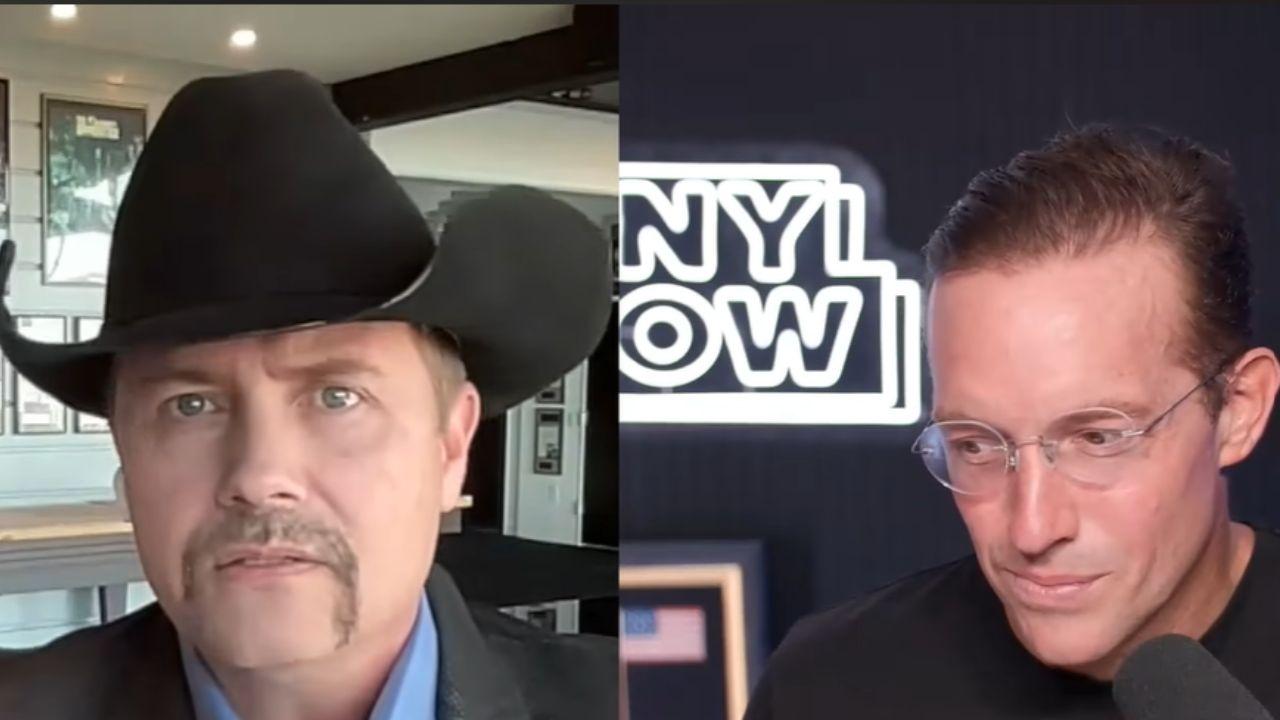 Image of John Rich compared Jelly Roll’s experience with his own political outspokenness.