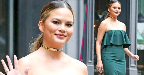 chrissy teigen post baby body