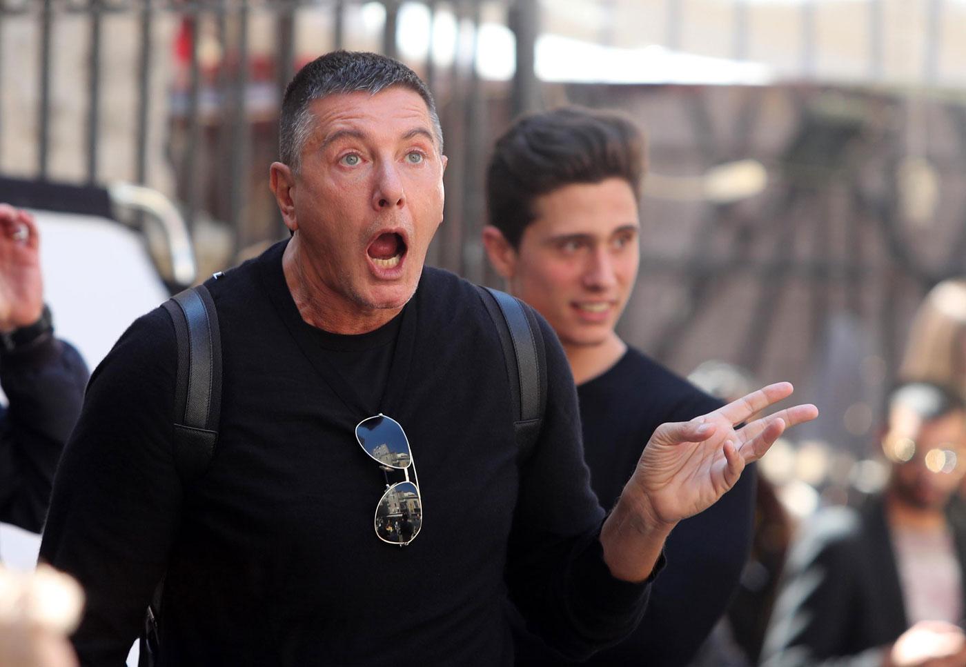 Stefano Gabbana spotted shooting new Dolce &amp; Gabbana commercial in Italy