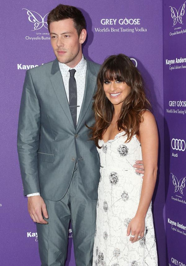 Cory Monteith Lea Michele Chrysalis Butterfly Ball