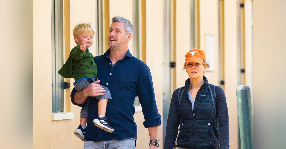 Renee Zellweger Ant Anstead Spend Beach Day With His Son