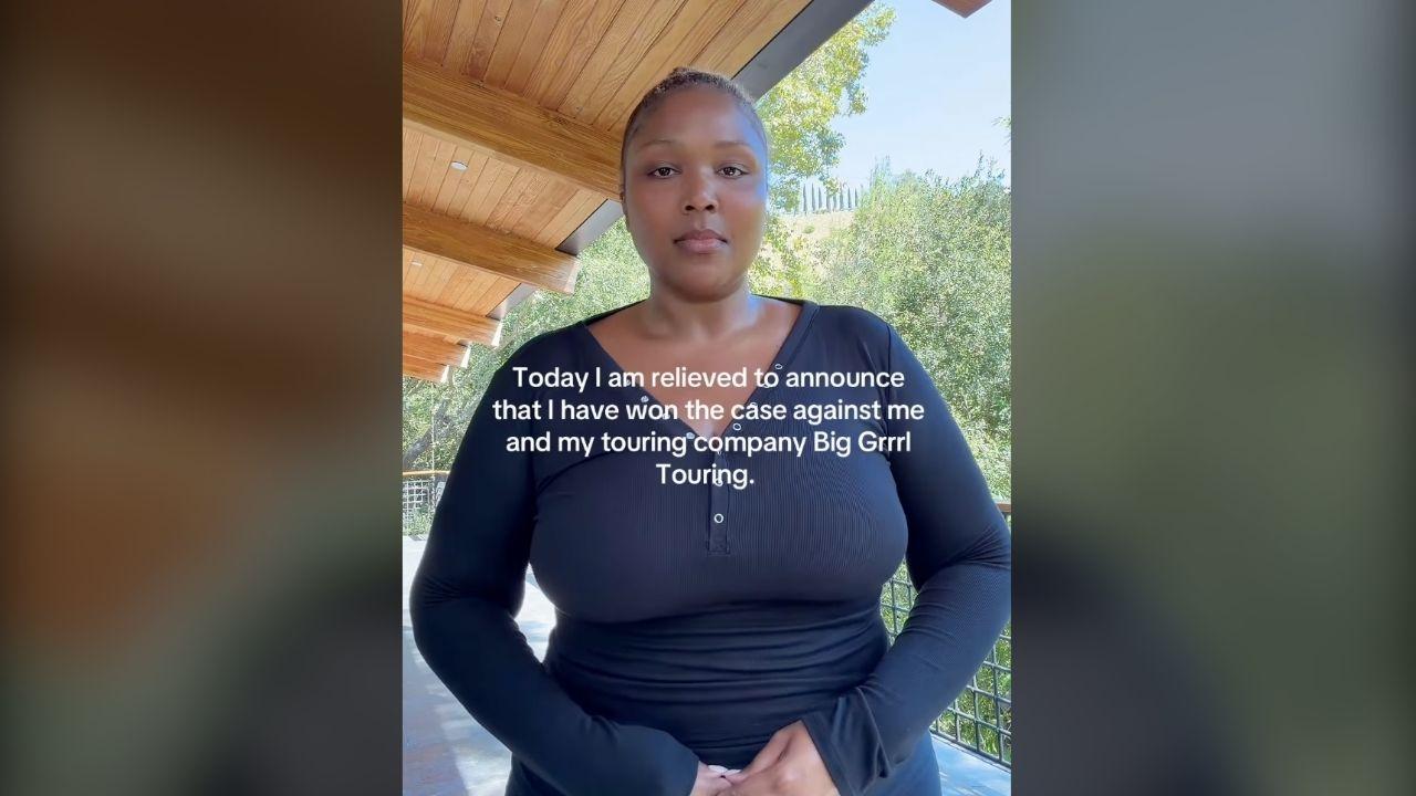 Photo of Lizzo addressed her fans in a video posted on September 1.