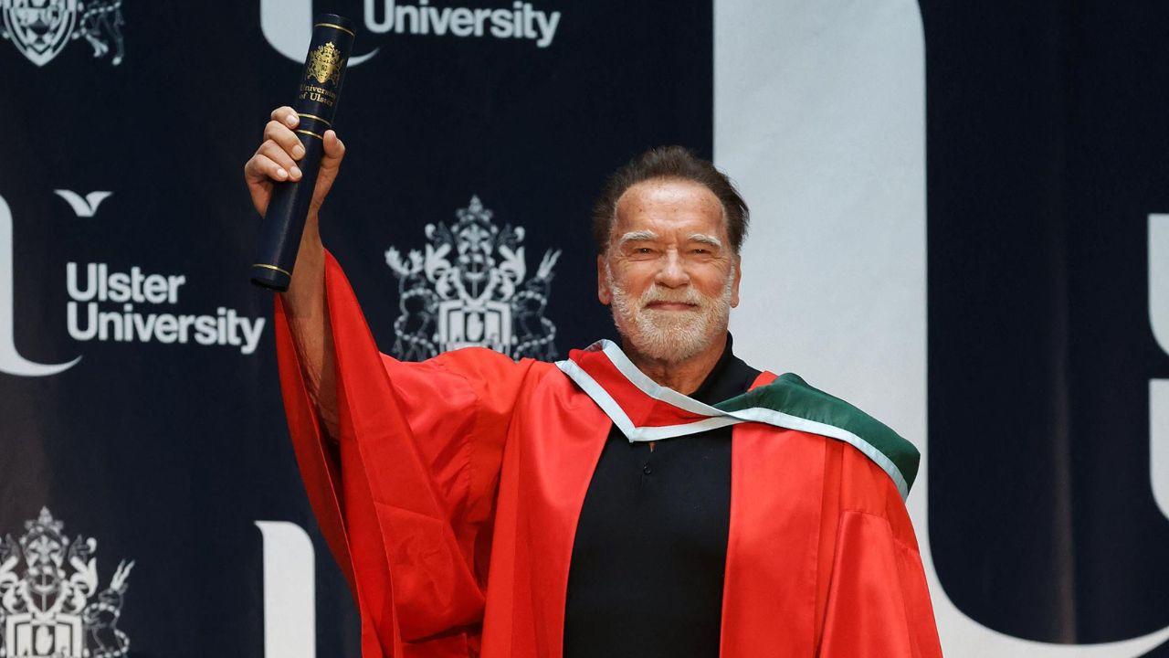 Image of Arnold Schwarzenegger said he is starting a fitness 'crusade.'