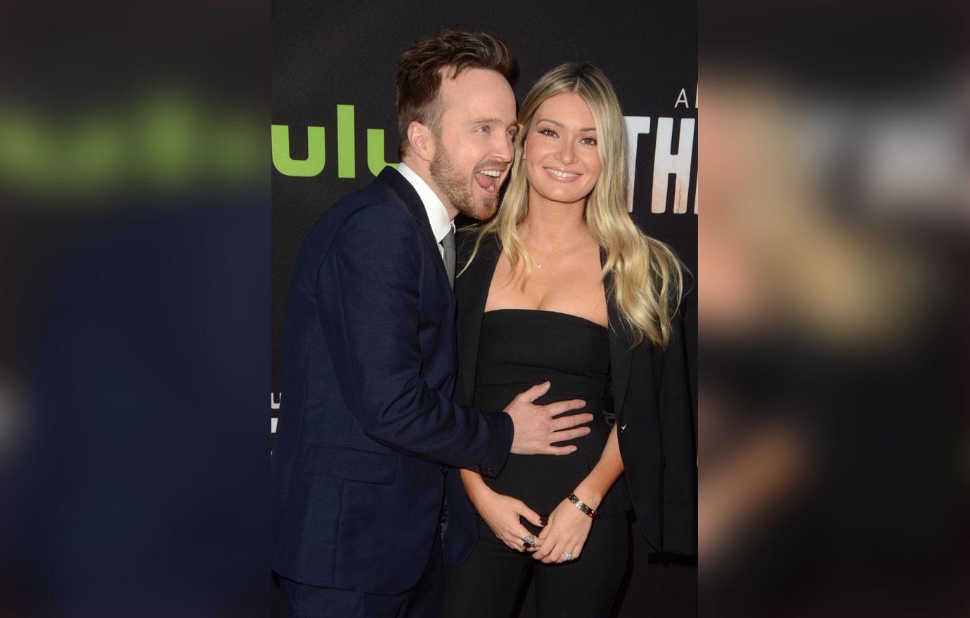 Aaron paul pain post baby