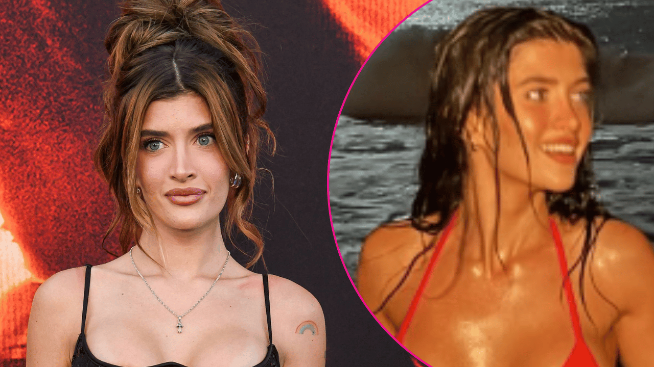 Image of Sami Sheen danced around in tiny bikini that showed off her plastic surgery.